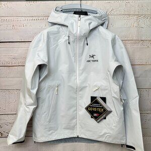 Arc'teryx Light Grey GORE-TEX Waterproof Jacket, Size L